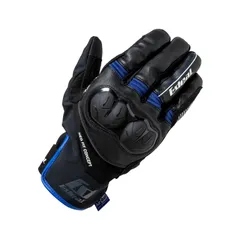 新品 山城(yamashiro) IDEAL アイディール バイク用 ウィンター グローブ 防寒 透湿 防水 防風 秋 冬 プロテクター スマホ対応 タッチパネル対応 ID-107 WEDGE ウェッジ ブルー Lサイズ ID107BL/Lのサムネイル