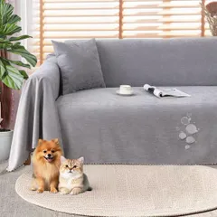 新品 OSONA ソファーカバー 防水 かけるだけ マルチカバー 長方形 大判 犬猫対策 3人掛け 肘付き 肘なし 撥水加工 毛髪不粘着 ソファーベッドカバー 北欧 おしゃれ 防水ソファーシーツ 犬猫用シート 傷防止 爪とぎ防止 保護カバー 防塵 汚れ防止 洗のサムネイル