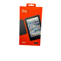 【新品未使用】Amazon Fire 7 タブレット 第12世代 16GB ブラック｜USB-C対応・メモリ増量でサクサク！動画視聴・読書・お子様の学習用にも最適な軽量コンパクトモデルのサムネイル