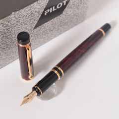 未使用品 レア初期型 パイロット グランセ ルビーレッドマーブル