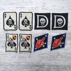 DE79 ベトナム 戦争 ワッペン スカル ドクロ 骸骨 ベレー RANGER 剣