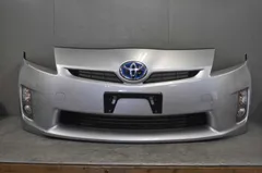 フロントバンパー ウィンカー付 Fバンパー 1F7 銀 (ZVW30) プリウス L 前期 52119-47080-B0 s025244Jのサムネイル