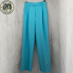 ​【美脚シルエット】SeaRoomlynn センタープレスパンツ ブルー Mサイズのサムネイル