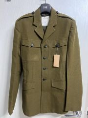 50s イギリス軍 グリーンデニム バトルドレスジャケット - メルカリ