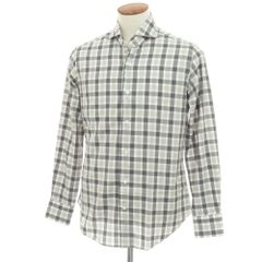 中古】ザノーネ ZANONE ウール ショールカラー リブニット