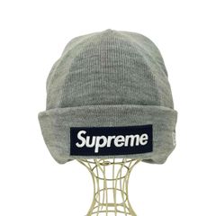 Supreme New Era Box Logo Beanie グレー - メルカリ