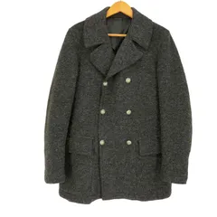 ドレステリア DRESSTERIOR シルバーデザインボタン ウール ピーコート Pコート メンズ JPN：L のサムネイル