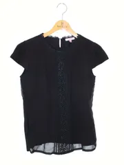 トッカ 【洗える！】SOLEIL シフォントップス KKTOSM0102 XS ブラック ITHGFQC9F9N8のサムネイル