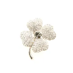 美品 FOXEY BOUTIQUE フォクシー ブローチ クローバー レディース AN3148 のサムネイル