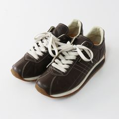 ウィムガゼット 36size【Hoaw.】レザースニーカー - メルカリ