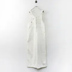 2024 スピックアンドスパン Spick & Span 5 1/2 OVERALLS DENIM ホワイトデニムオーバーオール 28┃白【2400015028743】のサムネイル