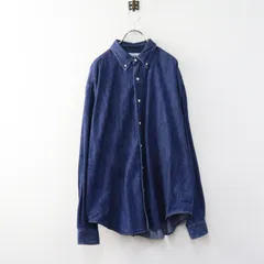 定価24200円 シンゾーン THE SHINZONE DENIM DADDY SHIRT デニム ダディー シャツ インディゴ┃ブラウス【2400015028767】のサムネイル