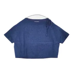 Traditional Weatherwear LACE UP DORMAN BIG TOP レースアップ デニム ブラウス シャツ ブルー レディース トラディショナルウェザーウェア【中古】6-0608S∞のサムネイル