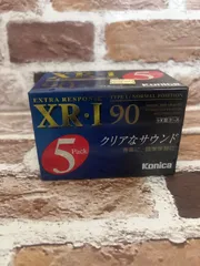 코니카 XR-I 90 카세트 테이프, 90분, 5팩, 타입 I, 정상 위치, 미개봉
