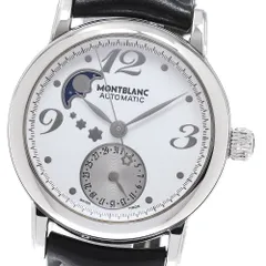 モンブラン MONTBLANC 7109 マイスターシュティック ヘリテージ ムーンフェイズ デイト 自動巻き メンズ 良品 _963299のサムネイル