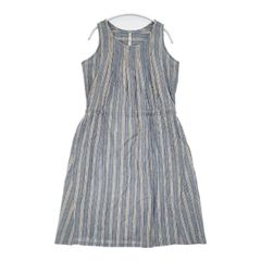 pero インド製 リバーシブル ベスト ホワイト ブルー レディース ペロ