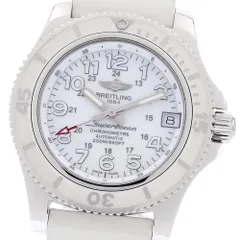ブライトリング BREITLING A17312 スーパーオーシャンII 36 デイト 自動巻き レディース 保証書付き_966343のサムネイル