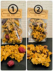 クール便発送＊焼き菓子とハーフサイズ（M）のセット～ピーチとレモン大人のサマーシュトーレン　発酵焼き菓子　レモンケーキ　フルーツケーキ　ベラベッカ　ブランデーのサムネイル