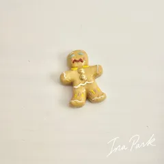 ラ・ファム・ショコラ　ジンジャーブレッドマン　フェーヴ　フェーブ　フランス製　ミニチュア　陶器　雑貨　置物のサムネイル