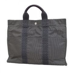 HERMES エルメス エールライン GM トートバッグ グレー 旅行 - メルカリ
