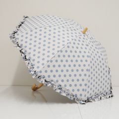美品　サンバリア100 完全遮光 折りたたみ 日傘 2段折り レア　竹ハンドル 美品 サンバリア100 完全遮光 折りたたみ 日傘 2段折り レア 竹