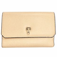 VALEXTRA ヴァレクストラ スナップ付き 二つ折り財布 6カード レザー
