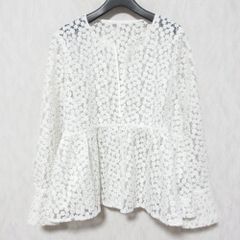 Acka 3d rose puff tops フラワーローズペプラム正規品 - メルカリ