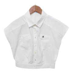 Her lip to Trois Logo Cropped Shirt - メルカリ