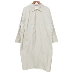 良品 YAECA ヤエカ CONTEMPO RAIN COAT ステンカラーコート 09540 サイズS ベージュ レディース 古着 中古 USEDのサムネイル