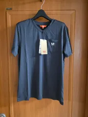 (新品) MERRELL メレル メンズ Vネック チャコール Tシャツ (95)のサムネイル