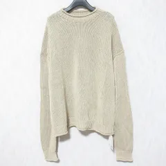 未使用 24SS ETRE TOKYO エトレトウキョウ ボトルネックローゲージニットプルオーバー 1224111085 F ベージュ レディース 古着 中古 USEDのサムネイル
