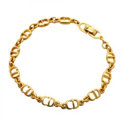 極美品 ディオール dior ロゴ CD ブレスレット ゴールド Y892 - メルカリ