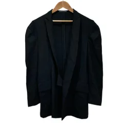 美品 Yohji Yamamoto ヨウジヤマモト 変形 切替スリーブ ジャケット FH-J07-100 サイズ1 ブラック レディース 古着 中古 USEDのサムネイル