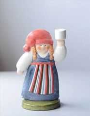 リサラーソン 天使のキャンドルホルダースタンド クリスマス 美品希少