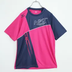 MIZUNO ミズノ★プラクティスシャツ♪トレーニングウェア 半袖Tシャツ 大きいサイズL ピンク系 z21252