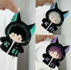 10センチ ぬい服 ぬいぐるみ スカルパンダ ラブブ 猫耳 ピアス 2着