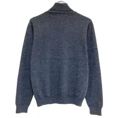 美品 GUCCI グッチ トムフォード期 タートルネック メランジ ハイゲージ ニット セーター 48 Sサイズ チャコールグレー メンズ 古着 中古 USEDのサムネイル
