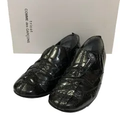 良品 tricot COMME des GARCONS トリココムデギャルソン ローファー ドレスシューズ 22.5cm ブラック  レディース 古着 中古 USEDのサムネイル