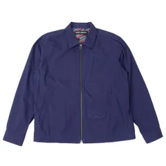 イッセイミヤケ メンISSEY MIYAKE MEN コットンジップシャツブルゾン 紺2のサムネイル
