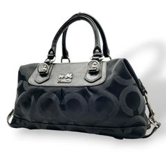 COACH Graphic Print Mini Boston Bag y2k - メルカリ