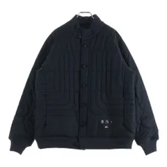 NEIGHBORHOOD (ネイバーフッド) 19AW DESIGN QUILT E-JKT デザインキルティング ポリエステル ジャケット ブルゾン ブラック 192PPNH-JKM05のサムネイル