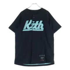 KITH (キス) 15SS ×Diamond Supply Co. Base Ball Shirt ダイヤモンド サプライ メッシュ ベースボール 半袖シャツ ブラックのサムネイル