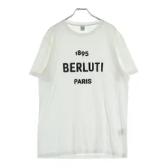 Berluti (ベルルッティ) フロントロゴプリント 半袖Tシャツ カットソー ホワイト R18JRS50JAEKのサムネイル