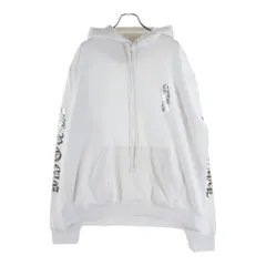 CHROME HEARTS クロムハーツ WWW.CHROMEHEARTS.COM SILVER GLITTER HOODIE オンライン限定 グリッター 袖英字プリントプ ルオーバースウェットパーカー CHROME HEARTS (クロムハーツ) WWW.CHROMEHEARTS.COM SILVER GLITTER