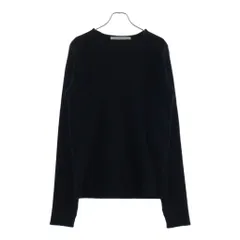 JOHN LAWRENCE SULLIVAN (ジョンローレンスサリバン) SQUARE NECK KNIT SWEATER スクエアネック長袖ニットセーター ブラック 4A01-0122-40のサムネイル