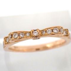 超美品 短期出品ヴァンドーム青山k18ダイヤモンドリング0.40ct 9号