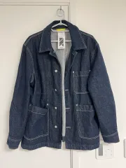 (24年式) kangol カンゴール デニム ウォーク ジャケット L(実物画像あり サイズ105)のサムネイル