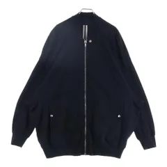Rick Owens (リックオウエンス) JUMBO PETER FLIGHT ジップカーディガン ブラック RU02C7243-BAのサムネイル