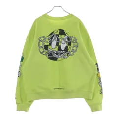 CHROME HEARTS (クロムハーツ) ×MATTY BOY PPO CHAIN GAME マッティボーイ チェーンゲーム クルーネック スウェットトレーナー イエローのサムネイル