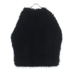 s'yte (サイト) SHAGGY FUR CREW NECK PULLOVER シャギー ファー クルー ネック プルオーバー ブラック UU-B11-623のサムネイル